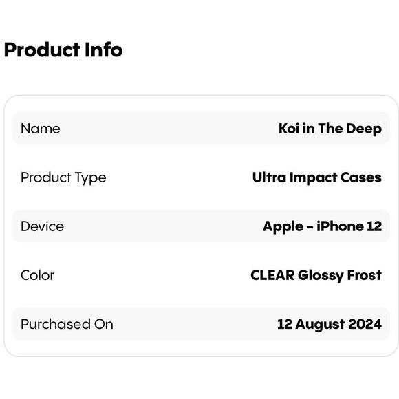 Casetify Koi in the Deep Ultra Impact Design Case for Apple iPhone 12, Blue. NWT - Picture 2 of 6